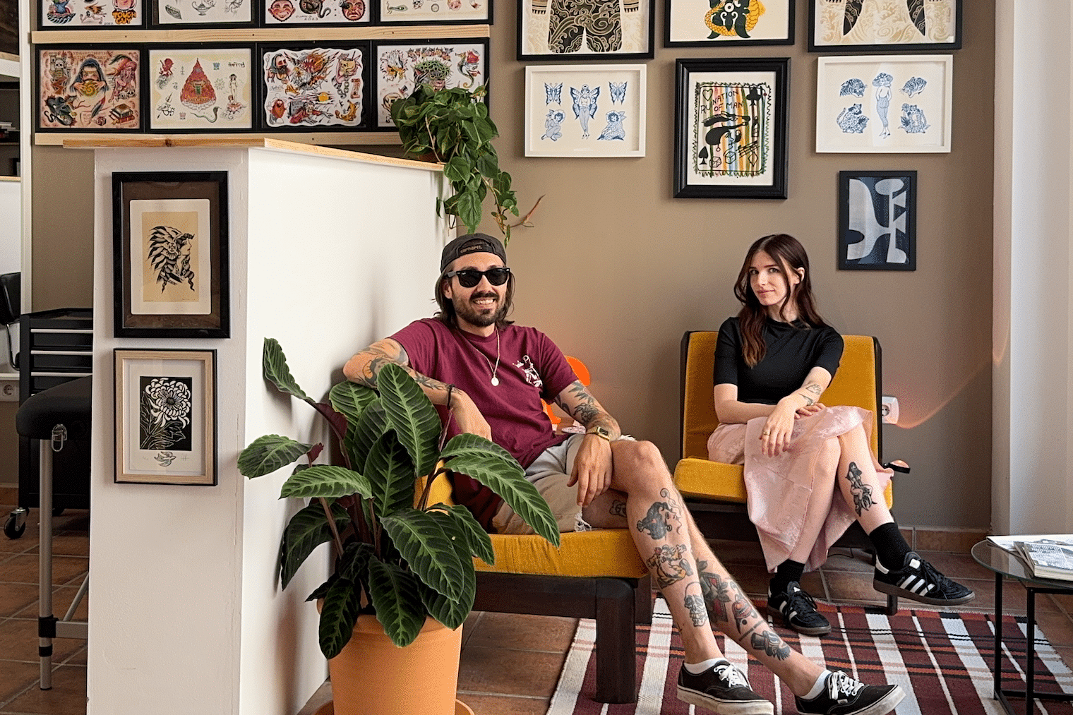 Owners de Poniente Tattoo Studio